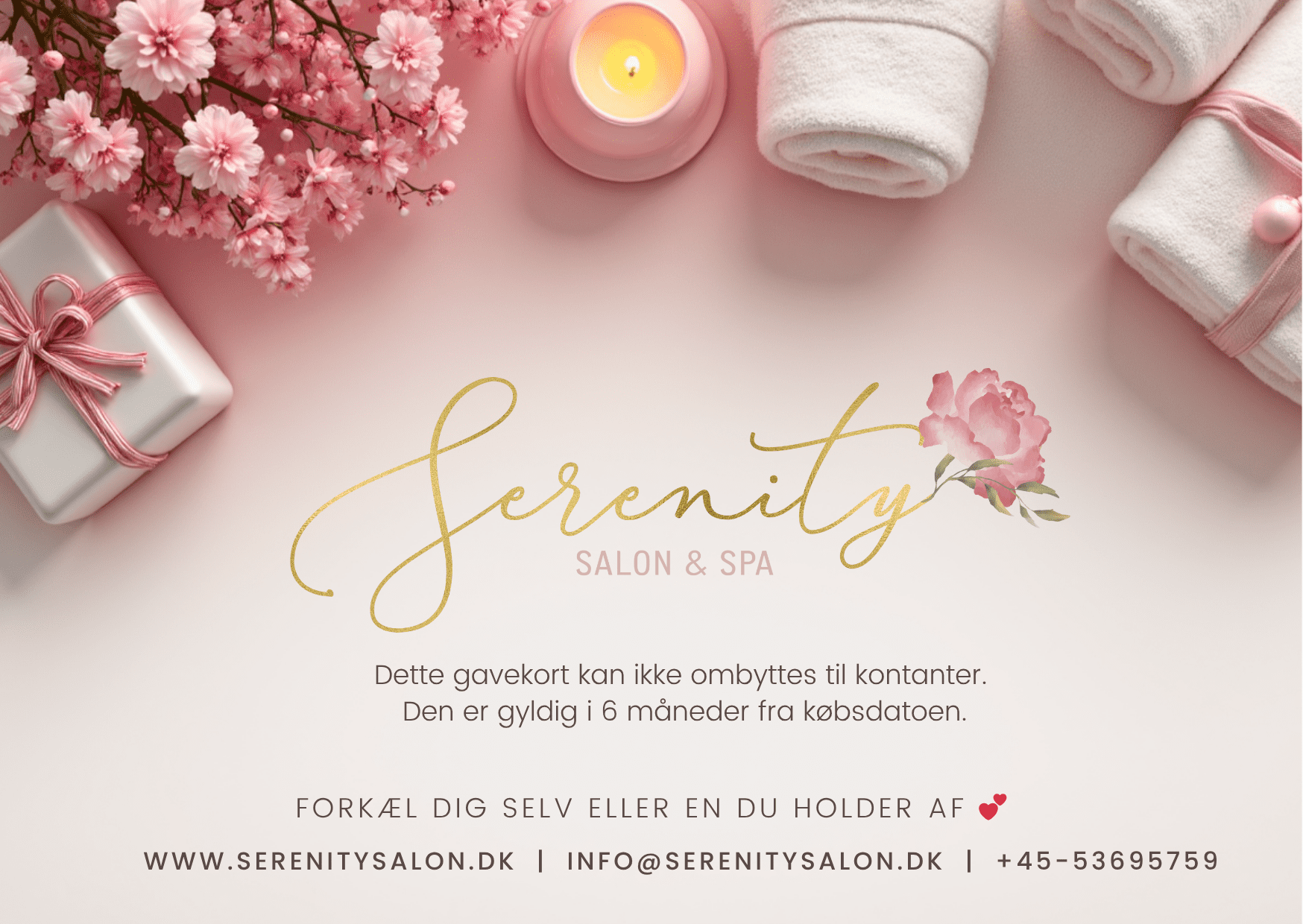 Serenity - 2,000 kr Gift Card - Image 3