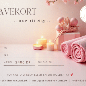 Serenity - 2,000 kr Gift Card